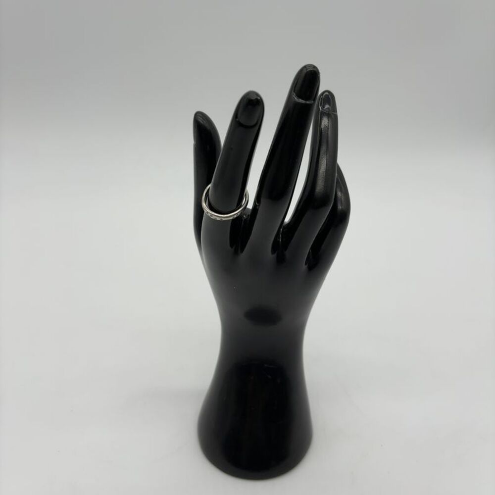 Yasuko Azuma Sterling Silver & Diamond Flow 2 Band